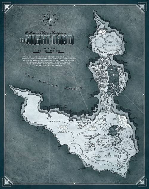 The Night Land Map-small