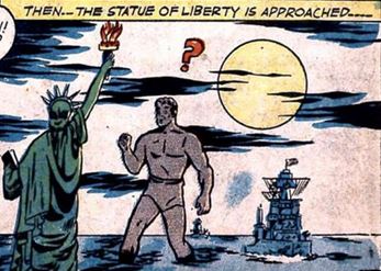 Clue Comics #2 Jun. 1943 Boy King and the Giant p9 panel