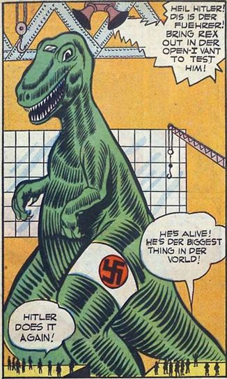 Clue Comics #4 Jun. 1943 Boy King and the Giant p9 panel 1
