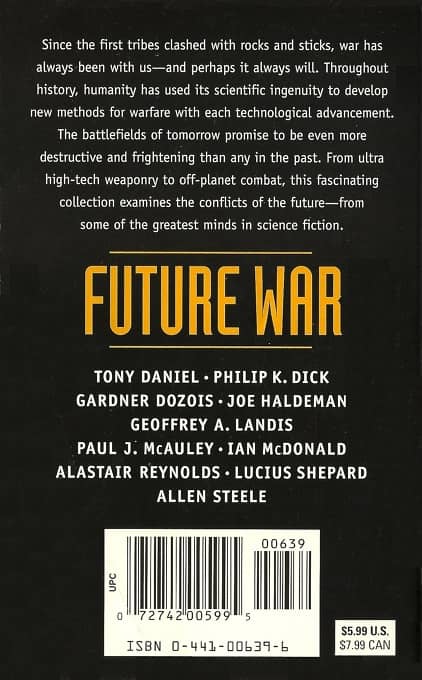 Future War Jack Dann Gardner Dozois-back-small