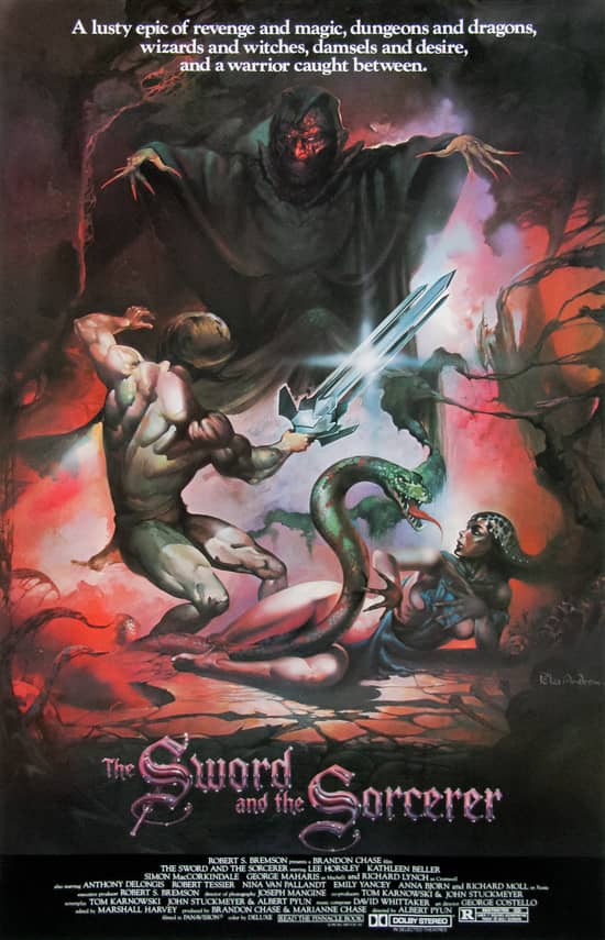 The Sword and the Sorcerer poster-small