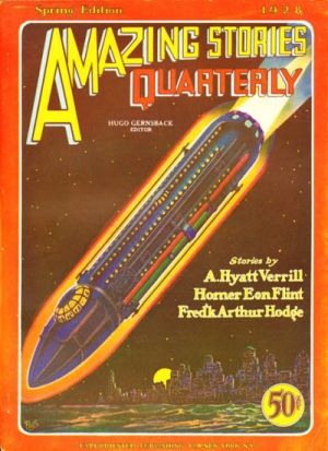 Cover by Frank R. Paul