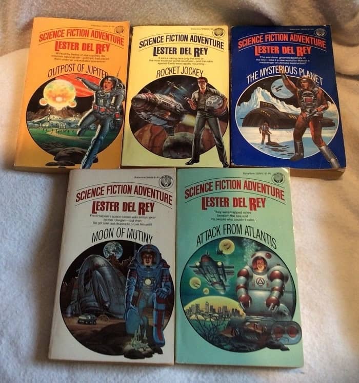 Lester del Rey lot Science Fiction Adventure-small