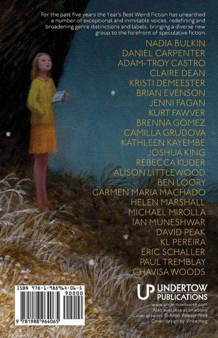 Year's Best Weird Fiction Volume Five-back-small