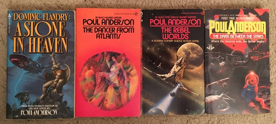 The Windycon box Poul Anderson paperbacks-small