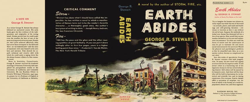 Earth Abides First Edition Dustjacket-small