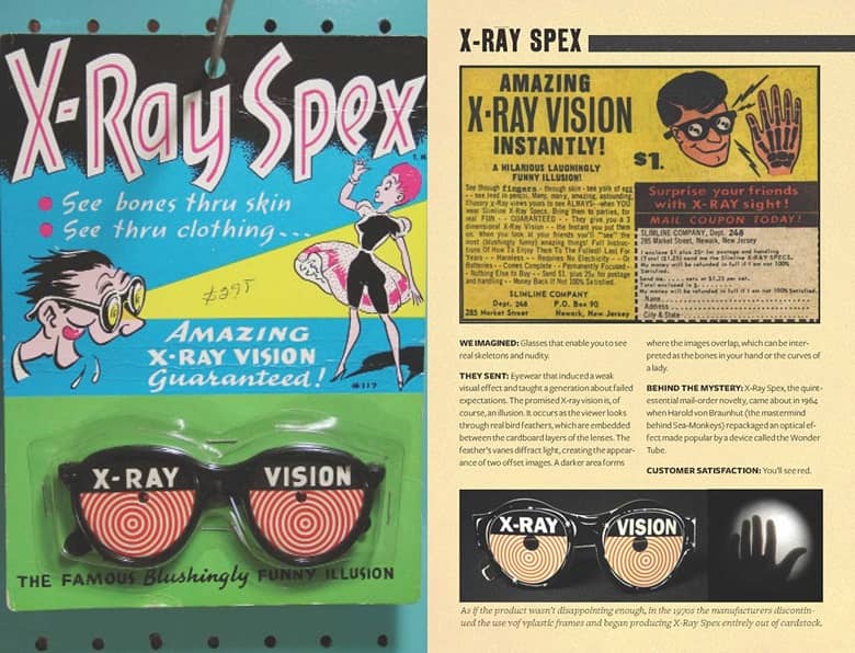 Mail-Order Mysteries X-Ray Specs-small