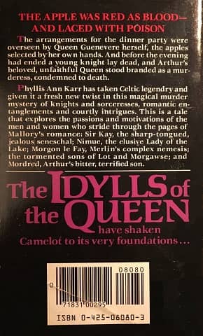 The Idylls of the Queen Phyllis Ann Karr-back-small