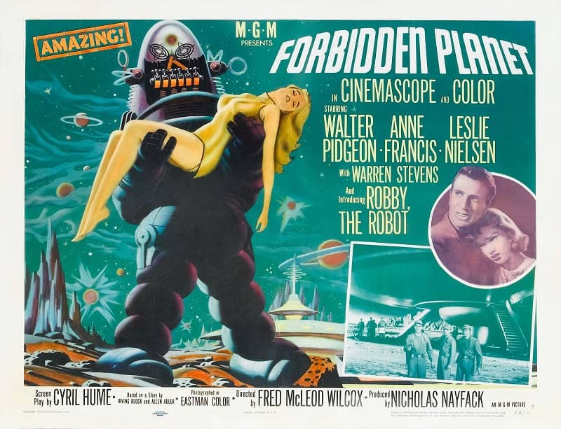 Forbidden Planet poster-small