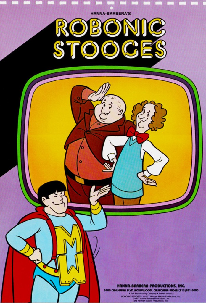 Robonic stooges DVD cover