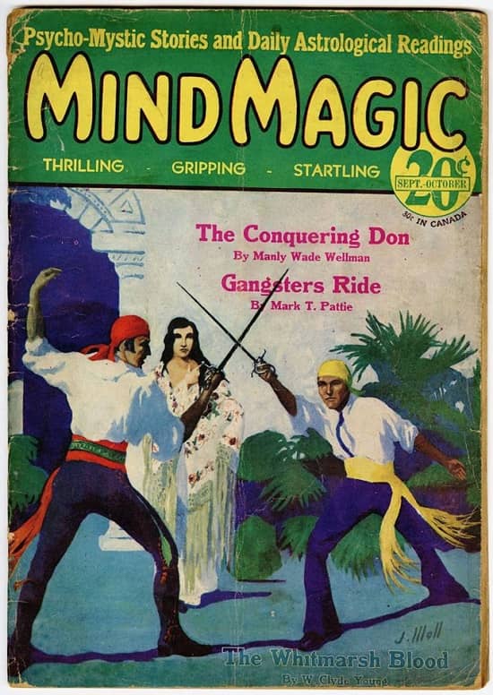 Windy City Pulp and Paper auction Mind Magic pulp-small