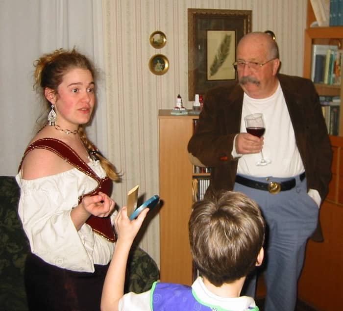 CSE Cooney and Gene Wolfe Birthday-small