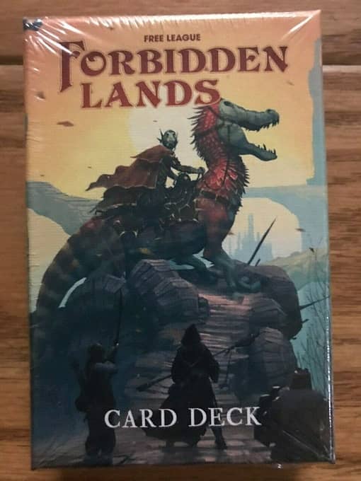 Forbidden Lands Modiphius Card Deck-small