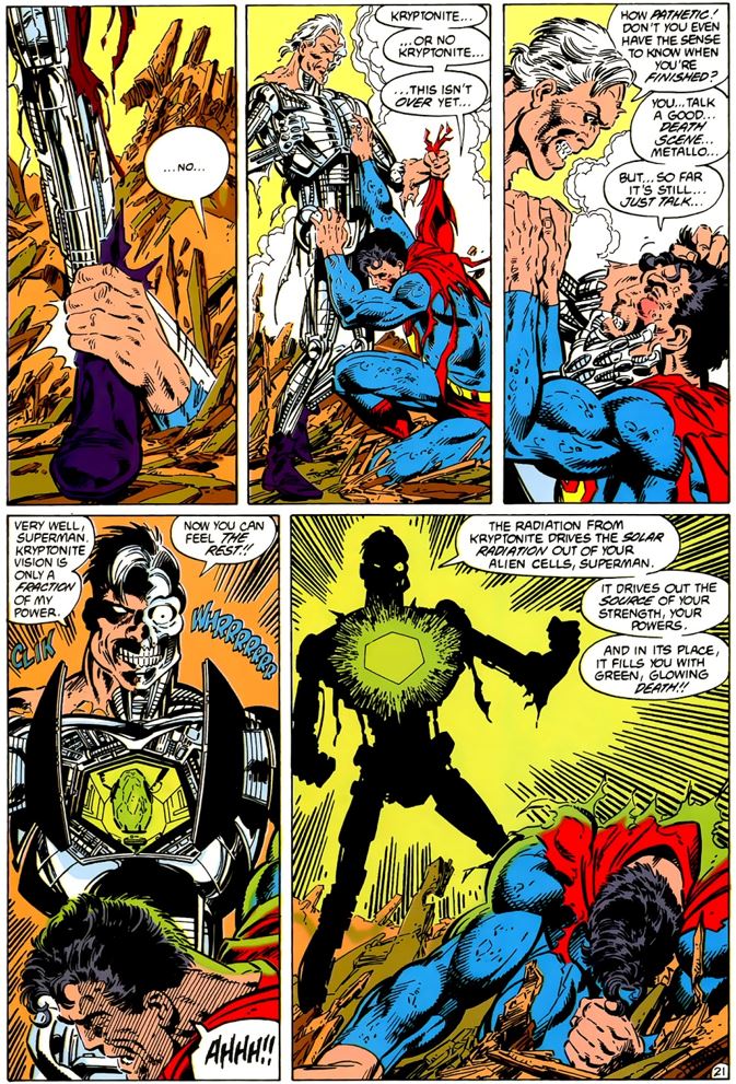Superman Vol. 2, #1, January 1987, rebooted Metallo