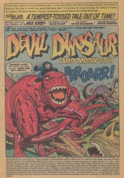 devil dinosaur #1 splash