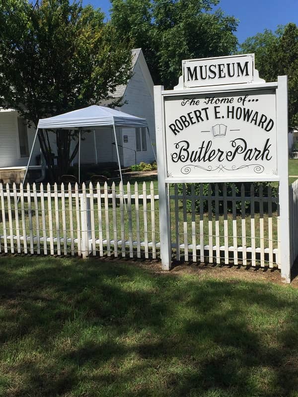 Howard Days 2019 Robert E Howard home-small