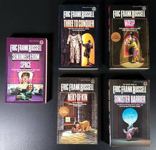 Eric Frank Russell vintage paperbacks-small
