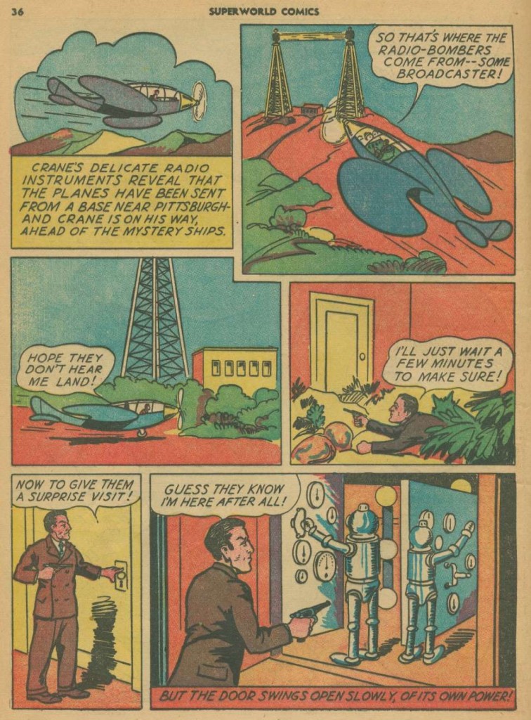 Superworld Comics #3, Aug 1940 Detective Crane 3