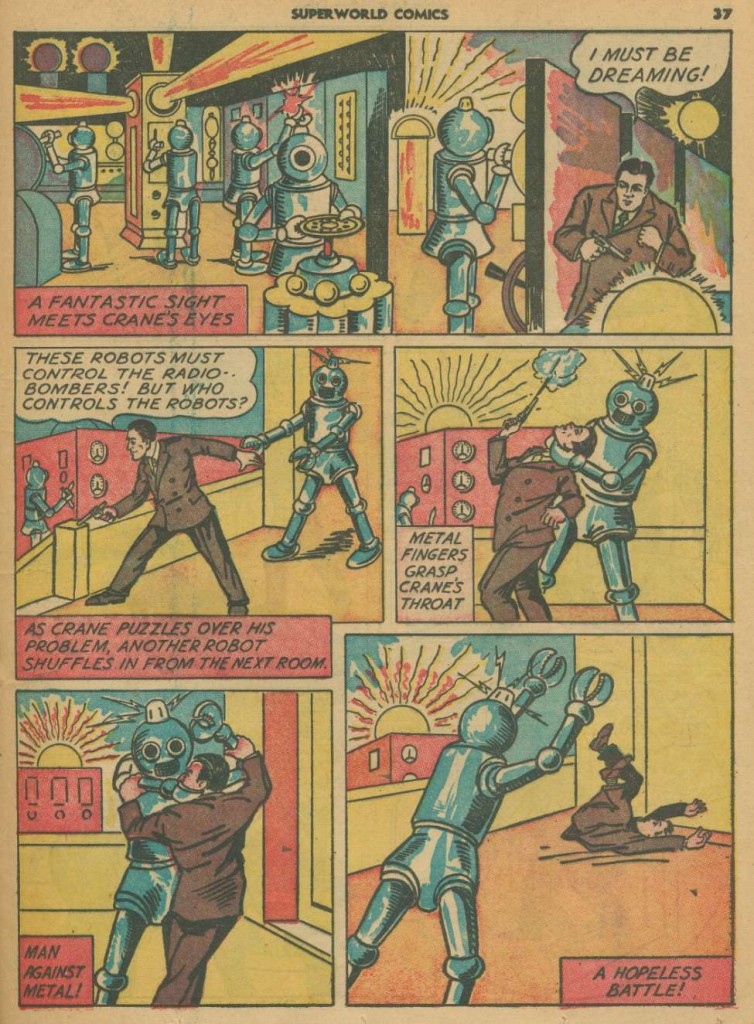 Superworld Comics #3, Aug 1940 Detective Crane 4