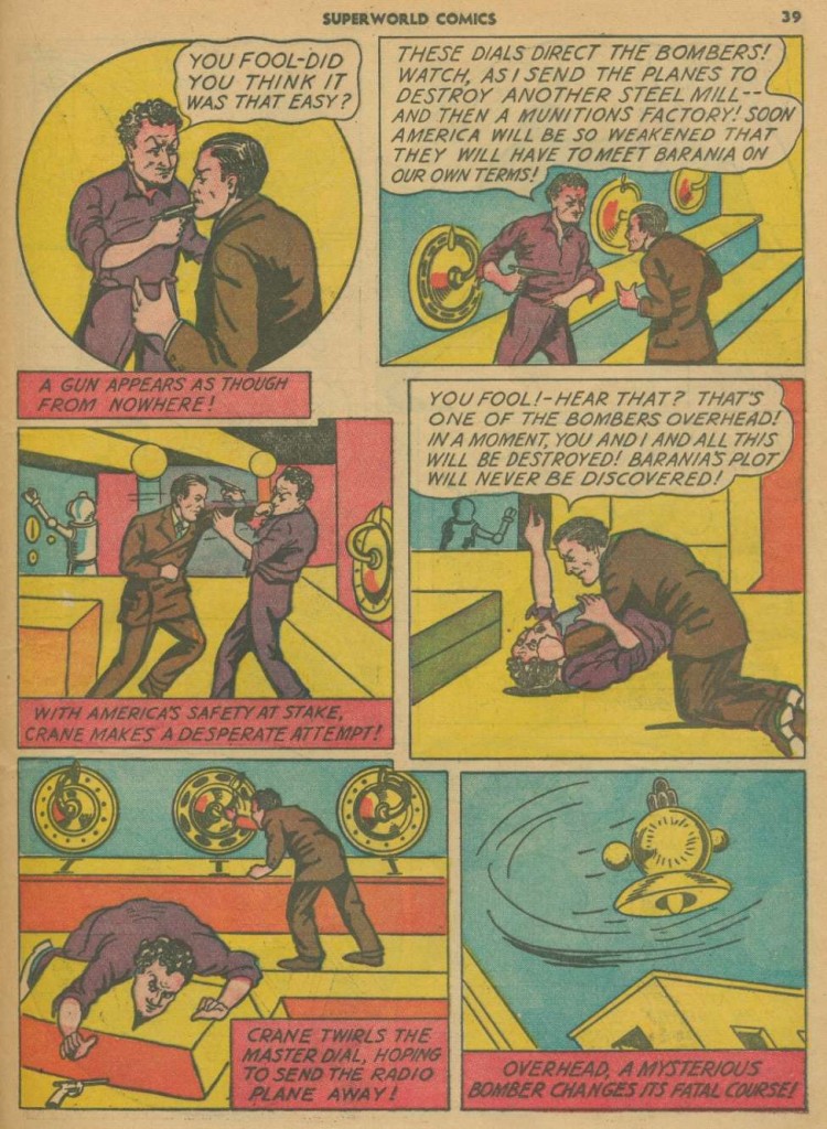 Superworld Comics #3, Aug 1940 Detective Crane 6