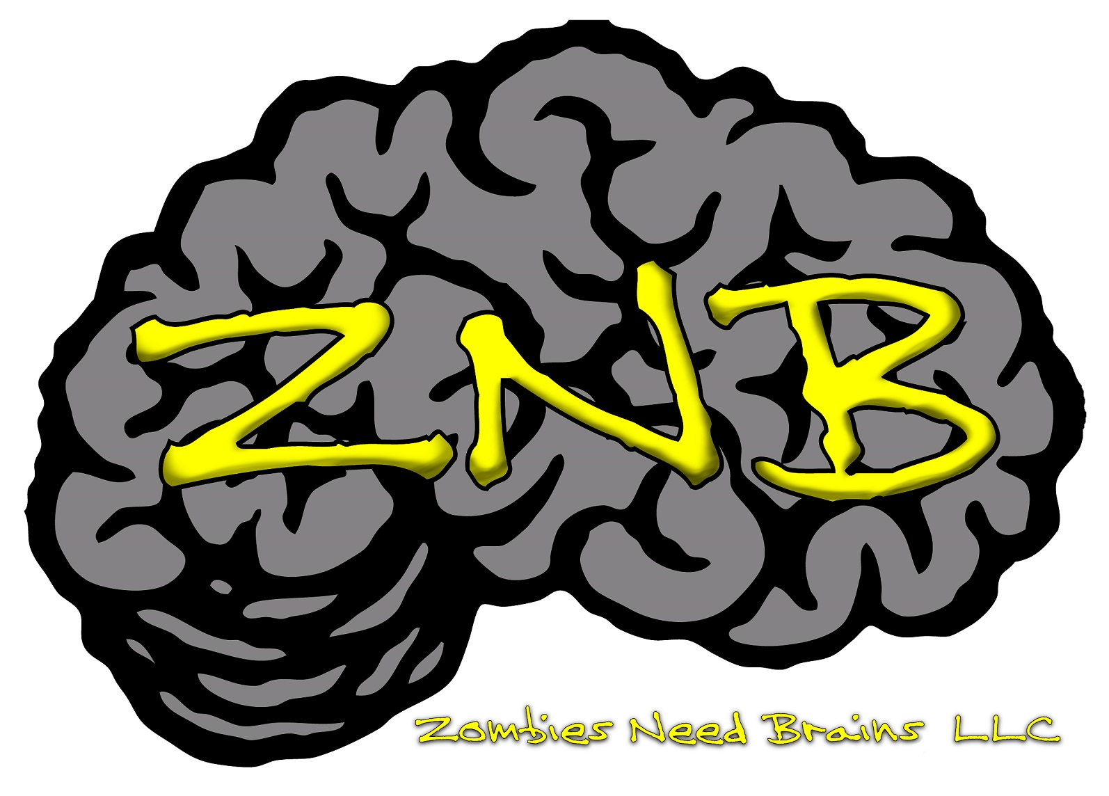 Need brain. ZNB. ZNB logo. Laura and Brain.