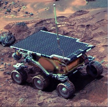 Sojourner, Mars robot, 1986