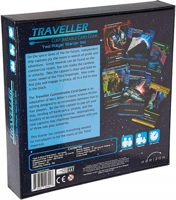 Traveler CCG Two Player Starter Set-back-small