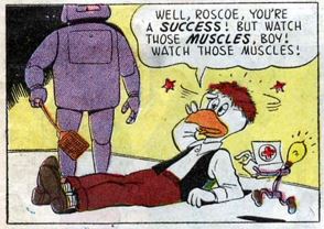 Uncle Scrooge #20, Dec.-Feb. 1958 Gyro Roscoe the Robot 2 panel 5