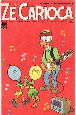 Ze Carioca, Feb. 1967 cover art by Jorge Kato
