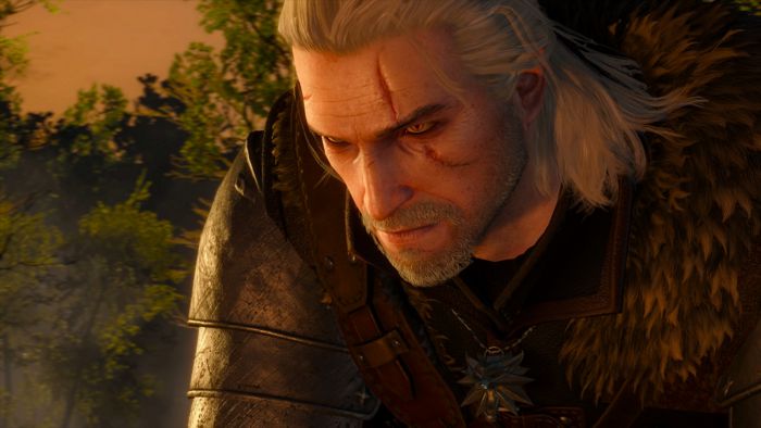 Geralt at sunset.