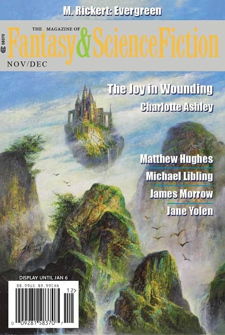 The Magazine of Fantasy and Science Fiction November December 2019-small