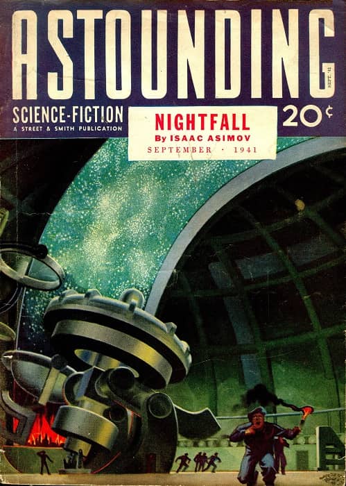 Astounding Nightfall Isaac Asimov-small