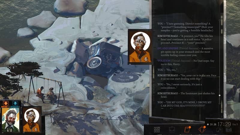 Disco Elysium screen shot-small