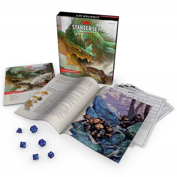 Dungeons & Dragons Starter Set-contents-small