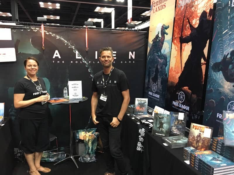 Free League Publishing at Gen Con 2019-small