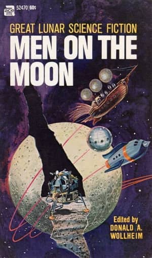 Men on the Moon, reprint edition (1969). Cover by Gray Morrow