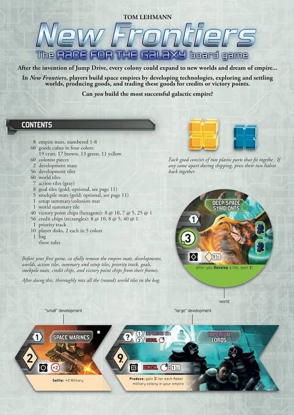 New Frontiers game content page-small