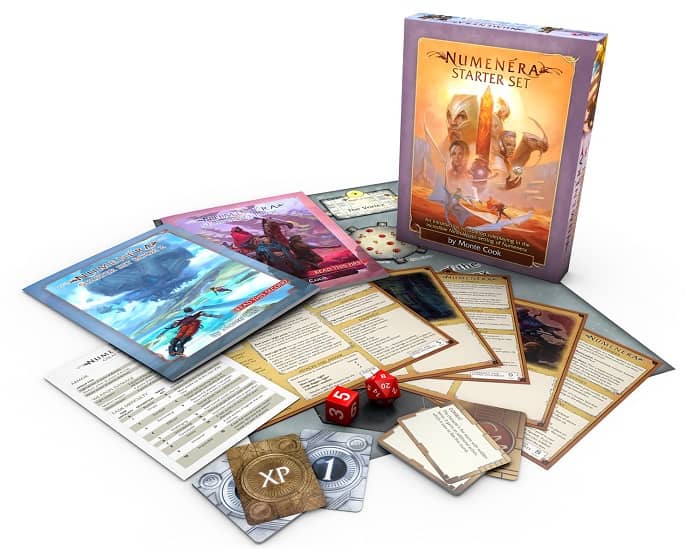 Numenera Starter Set-contents-small