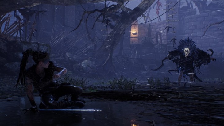 Senua's Saga: Hellblade 2 concept art of a coastal village