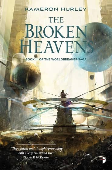 The Broken Heavens Kameron Hurley-small