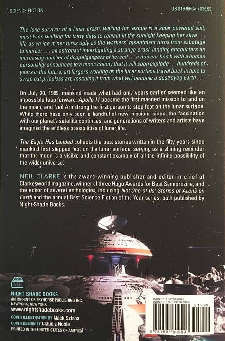 The Eagle Has Landed 50 Years of Lunar Science Fiction-back-small