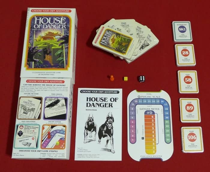 Choose Your Own Adventure House of Danger-contents-small