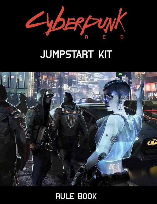 Cyberpunk Red Jumpstart Kit Rule Book-small