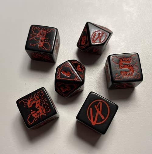 Cyberpunk Red Jumpstart Kit dice-small