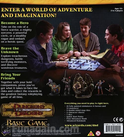 Dungeons & Dragons basic game-back-small