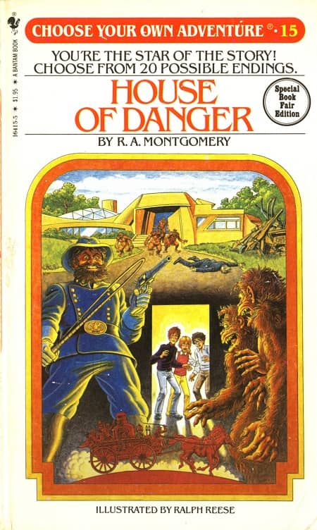 House of Danger Choose Your Own Adventure-small