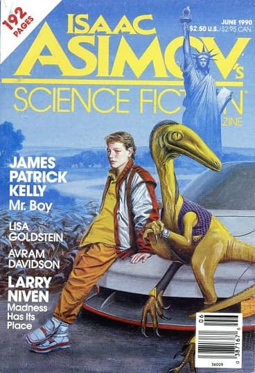 Isaac Asimov's Science Fiction Magazine June 1990-small