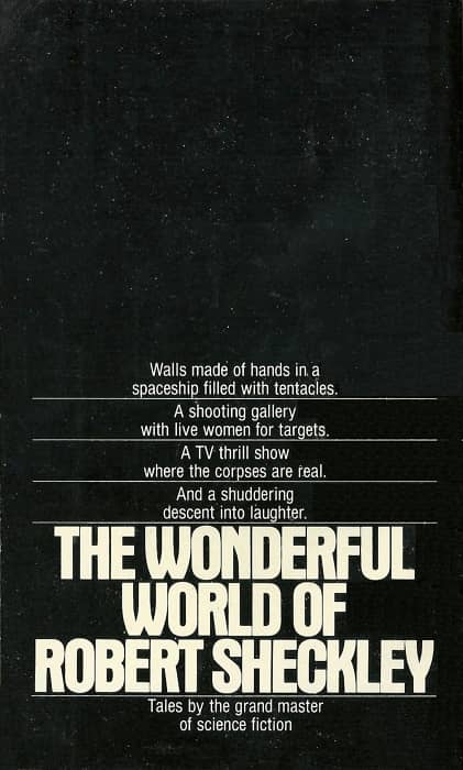 The Wonderful World of Robert Sheckley-back-small