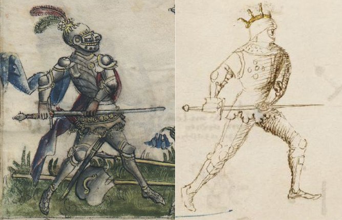 Use of the shortened sword