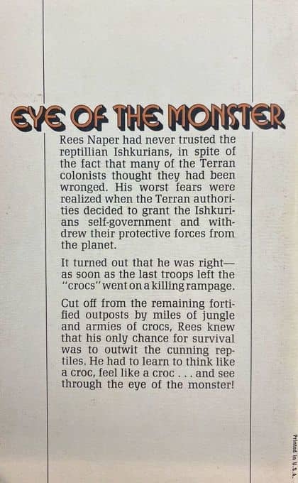 Eye of the Monster Andre Norton Ace-back-small